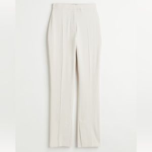 H&M split hem trousers